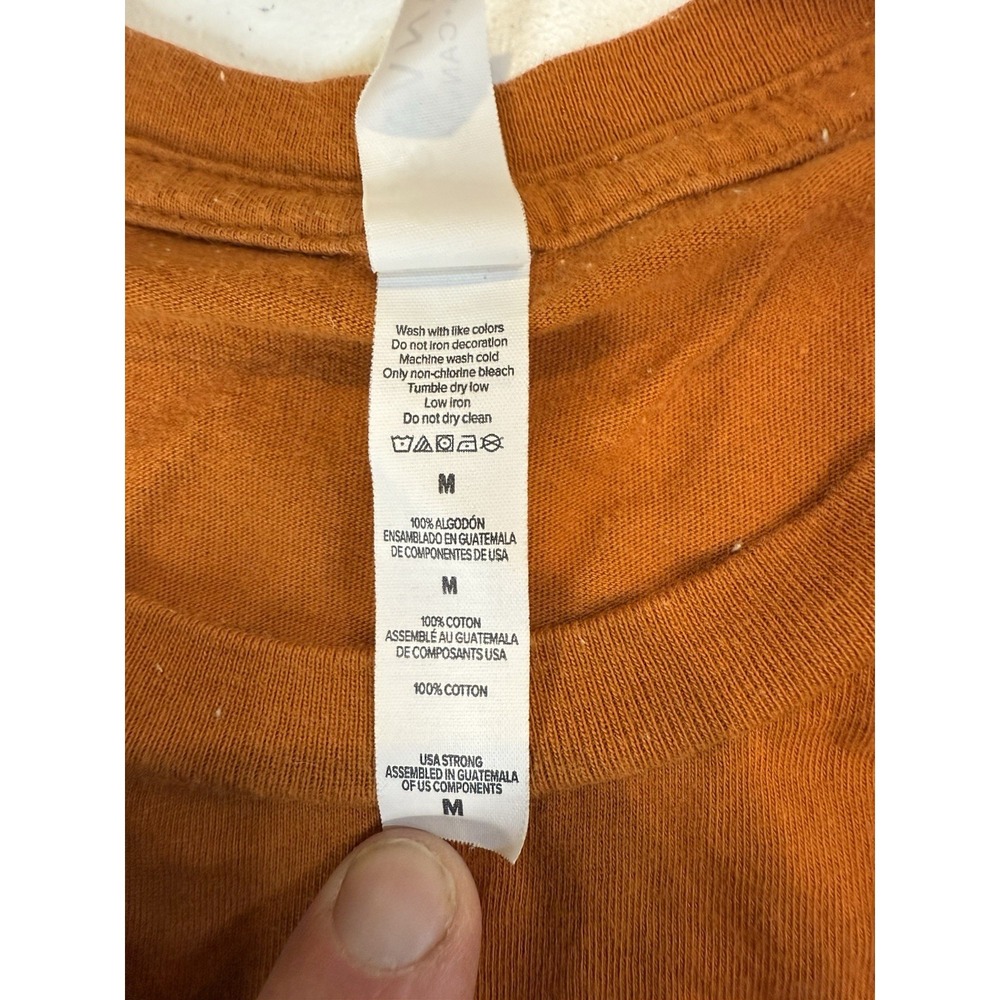 Discrete Ballistics Men's T-shirt Size Medium USA Military Ammunition Orange - Picture 6 of 8